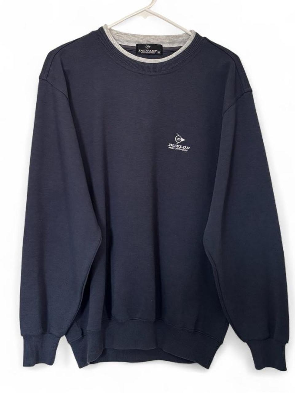 Dunlop Men's Dark Navy Crewneck Sweatshirt
